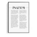 Psalm 91 Scripture Wall Art, He Who Dwells In The Shelter, Bible Verse Artwork For Your Christian Home Decor by Creative Vault Marketplace