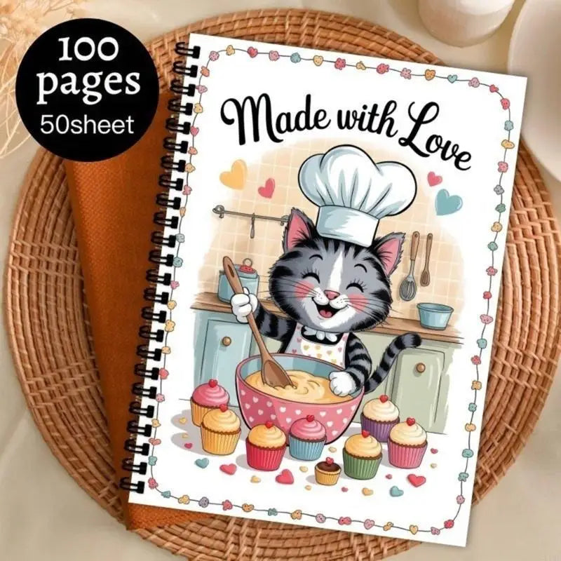 Structured Weekly Journal Notebook With Detachable Pages And Heavy Duty Coil Binding For Hassle Frees Planning F19E by Creative Vault Marketplace