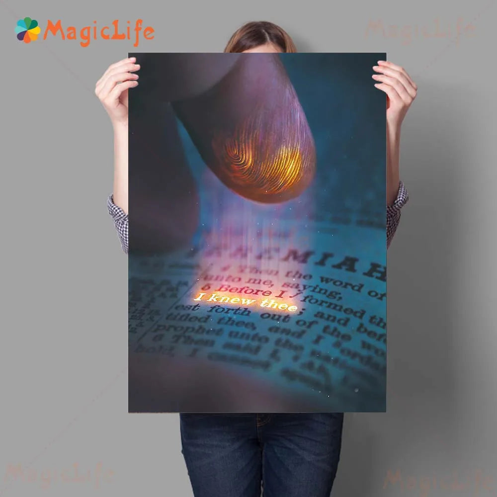 Power Of Faith Inspirational Quotes Wall Art Canvas Painting Biblical Instruction Art Poster And Print Home Decoration Unframed by Creative Vault Marketplace