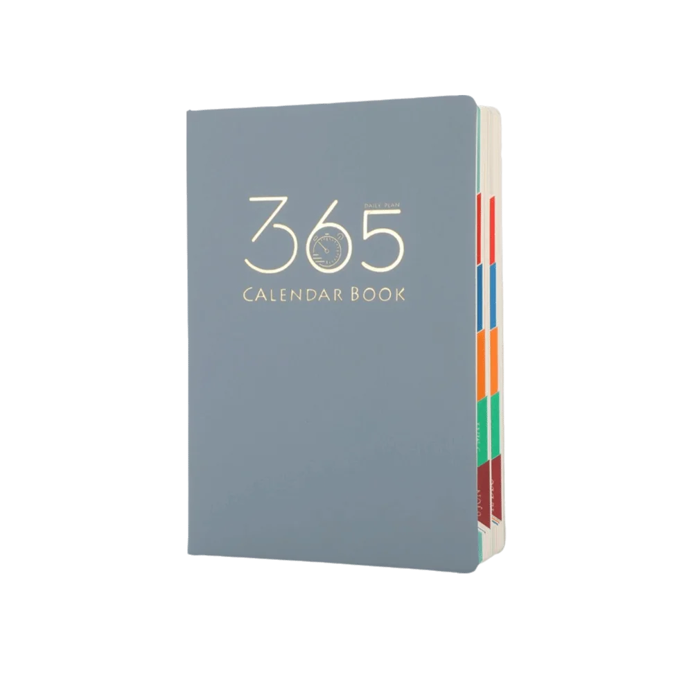 Goals Organizer 320 Sheets A5 Journal Textured PU Pen Loop Daily Journal Elastic Bond Monthly Index Daily Planner Workplace by Creative Vault Marketplace