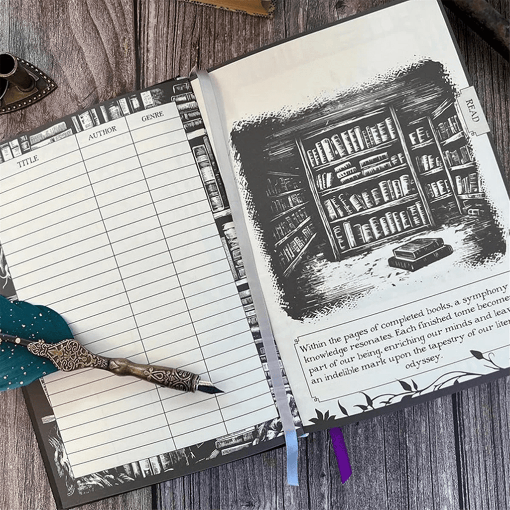 【A29I-Sale】Journals Waiting for the Night Journal, Gothic Inspired, Journaling for Reading by Creative Vault Marketplace