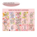 75pcs Large Font Sacred Text Index Tabs Inspirational Book Titles & Abstracts, Easy Peel-Off Labels For faith-based Study Bibles by Creative Vault Marketplace