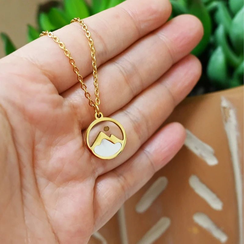Mustard Seed Necklace for Women Christian Gifts Move Mountains Shell Necklaces Mothers Valentines Day Gifts Faith Jewelry by Creative Vault Marketplace