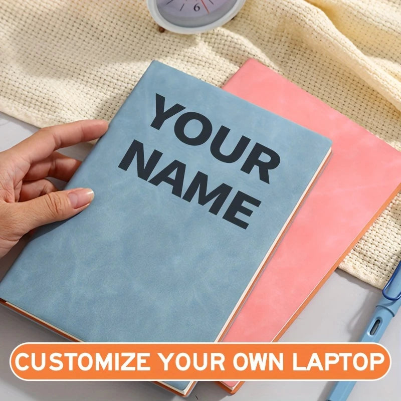 Personalized Journal with Custom Text, Name and Birthday Date for Students, Work and Daily Notes by Creative Vault Marketplace
