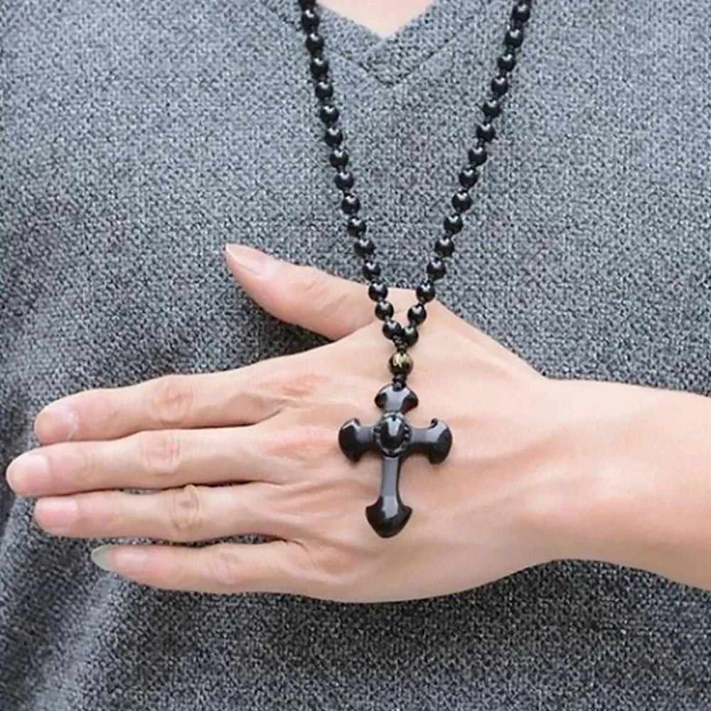 Fashion Making Jewelry Jade Cross Jewelry Accessories Amulet Jewelry Fashion Pendant Classic Religious Style by Creative Vault Marketplace