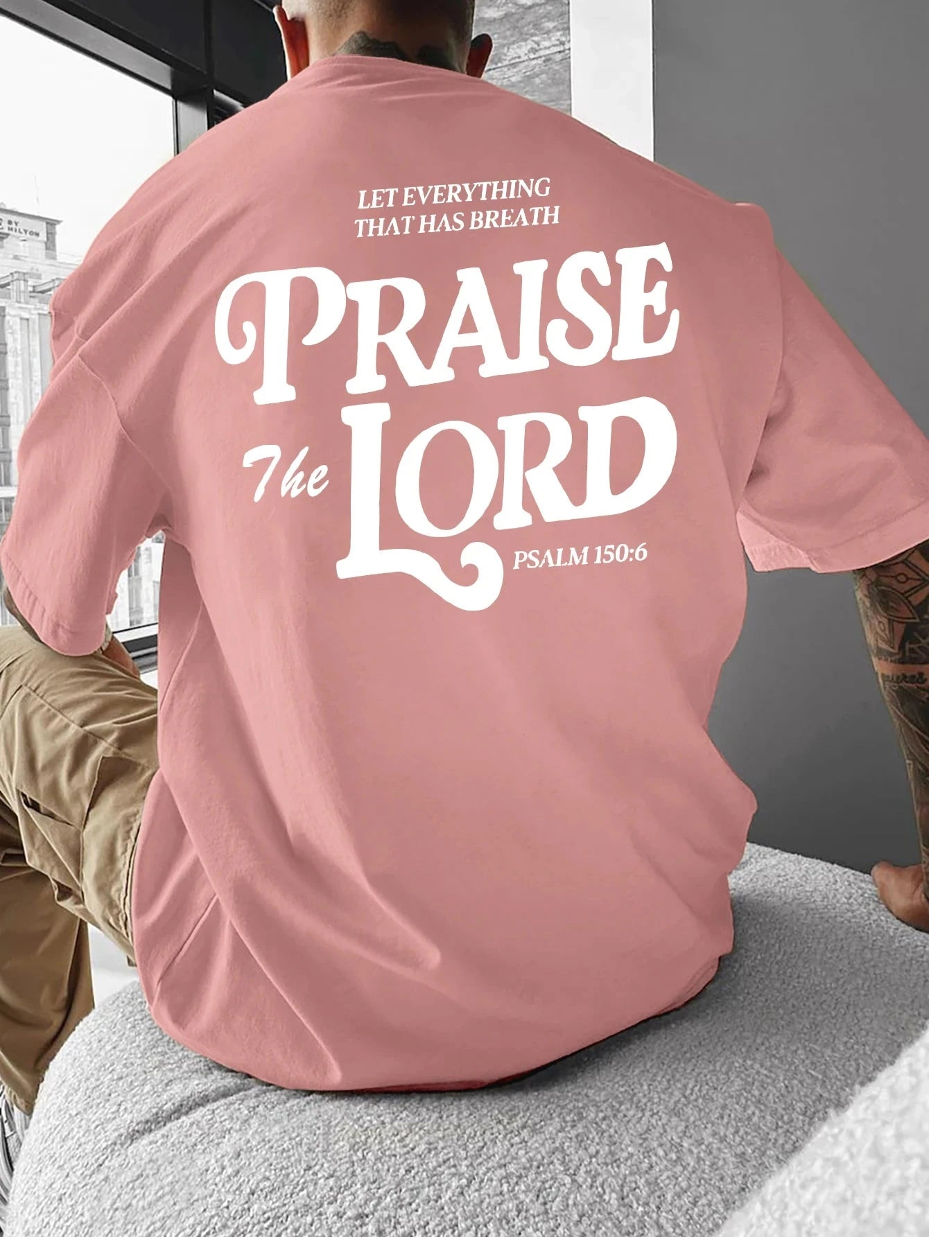 Christian Faith Graphic T-Shirt: Let Everything Praise The Lord by Creative Vault Marketplace