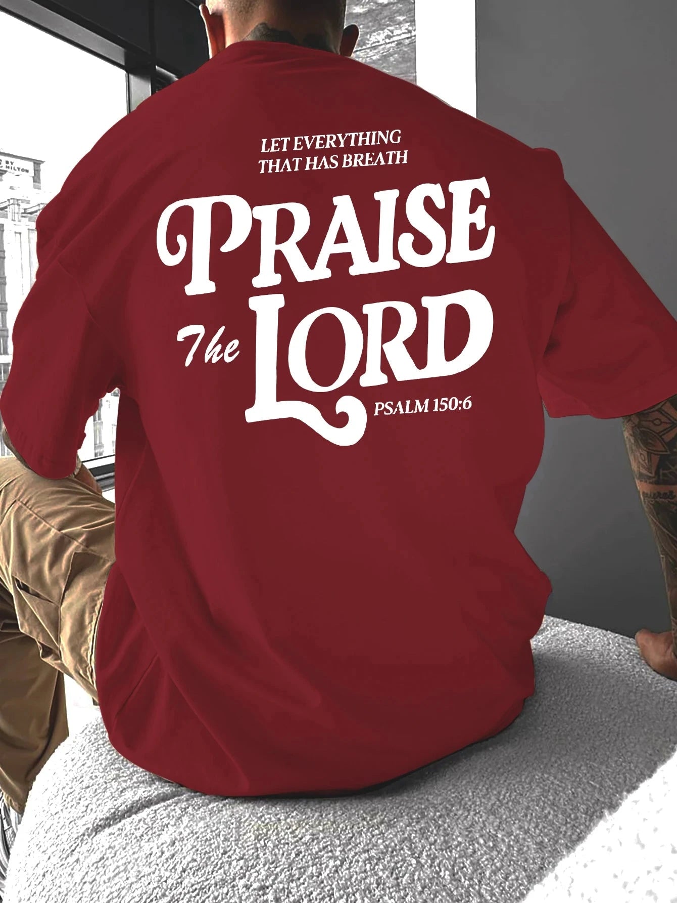 Christian Faith Graphic T-Shirt: Let Everything Praise The Lord by Creative Vault Marketplace