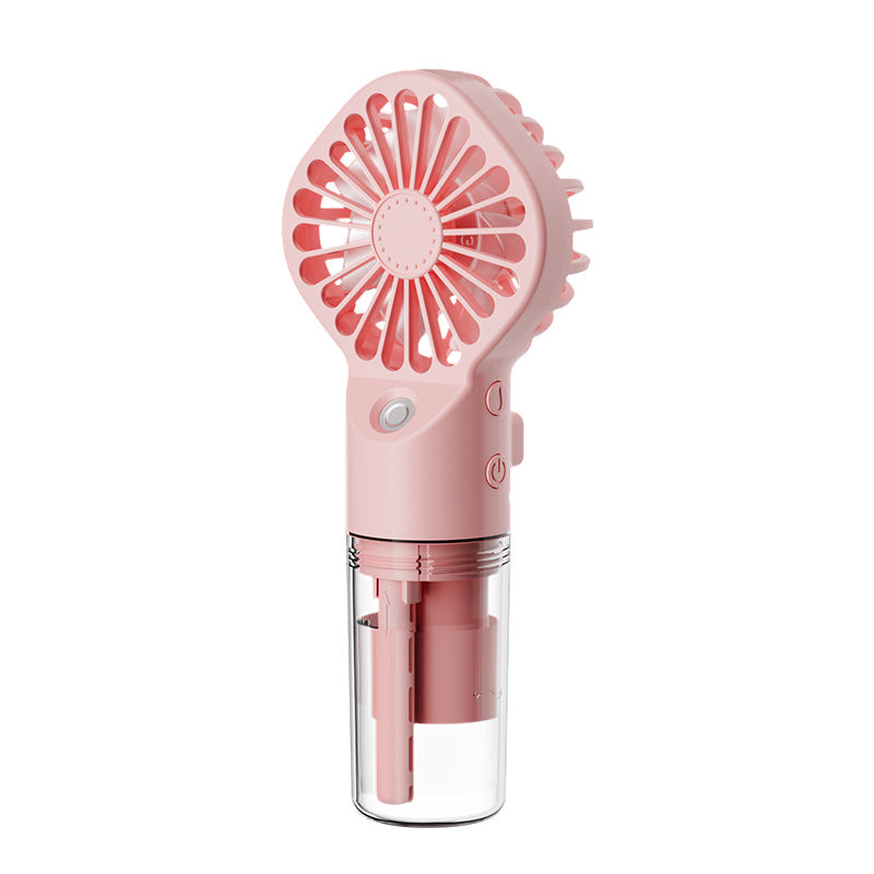 Stay Cool Anywhere: Portable Handheld Mist Fan for Summer Comfort by Creative Vault Marketplace
