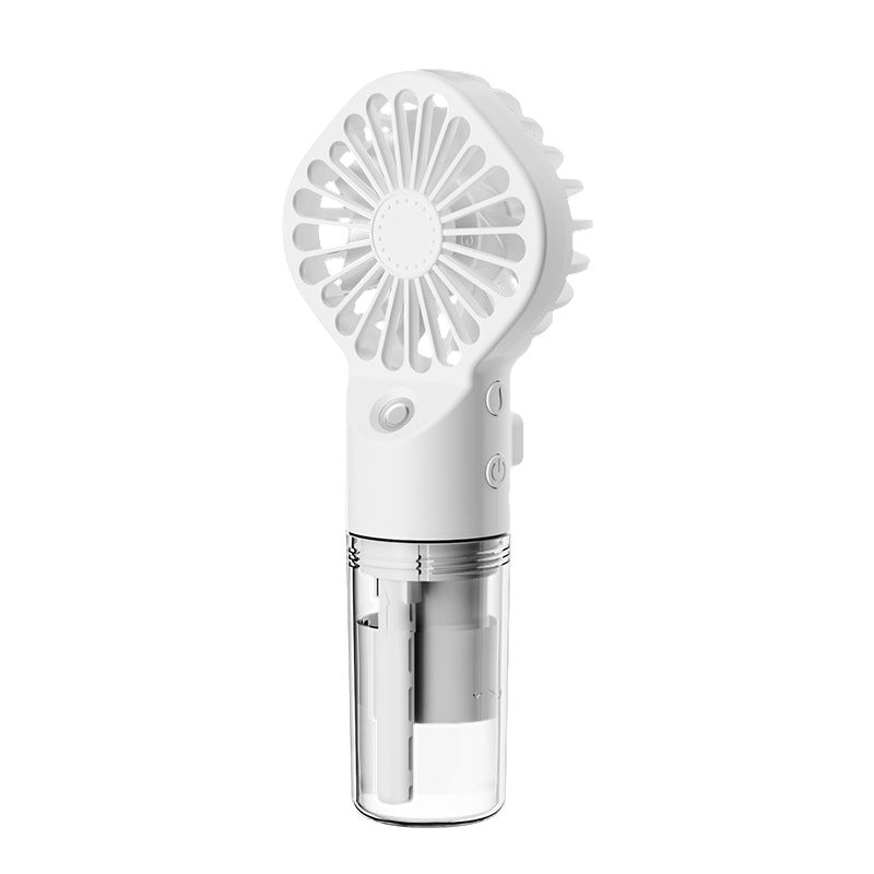 Stay Cool Anywhere: Portable Handheld Mist Fan for Summer Comfort by Creative Vault Marketplace