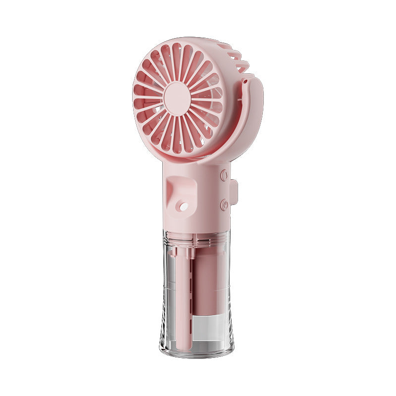 Stay Cool Anywhere: Portable Handheld Mist Fan for Summer Comfort by Creative Vault Marketplace