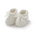 Baby Shoes Knitted Infant Child Bed Footwear 0-18M Cute Turn-down Breathable Newborn Boys Girls Walk Boots Fashion Solid Bandage by Creative Vault Marketplace