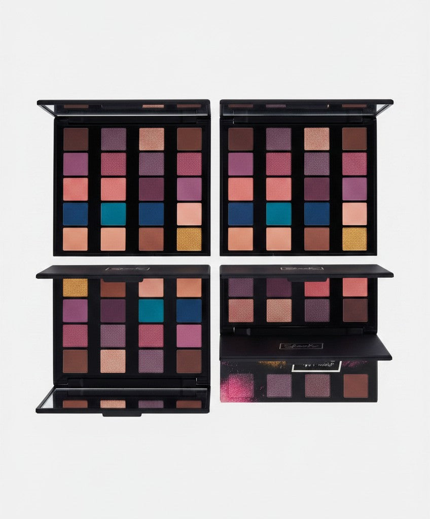 Creative Vault Marketplace Sleek Make Up High Flyer eyeshadow palette featuring bold purples, pinks, blues, and gold.