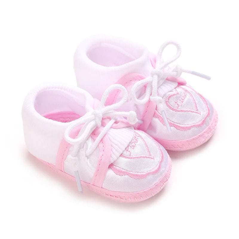 Newborn Baby's First Baptist Shoe: Newborn Boys and Girls' White Baptist Shoes Soft Sole Walking Shoes Size-9CM-10CM by Creative Vault Marketplace