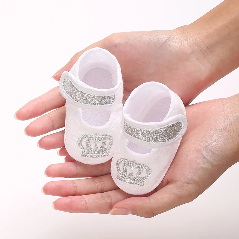 Newborn Baby's First Baptist Shoe: Newborn Boys and Girls' White Baptist Shoes Soft Sole Walking Shoes Multiple Styles-9CM/10CM by Creative Vault Marketplace