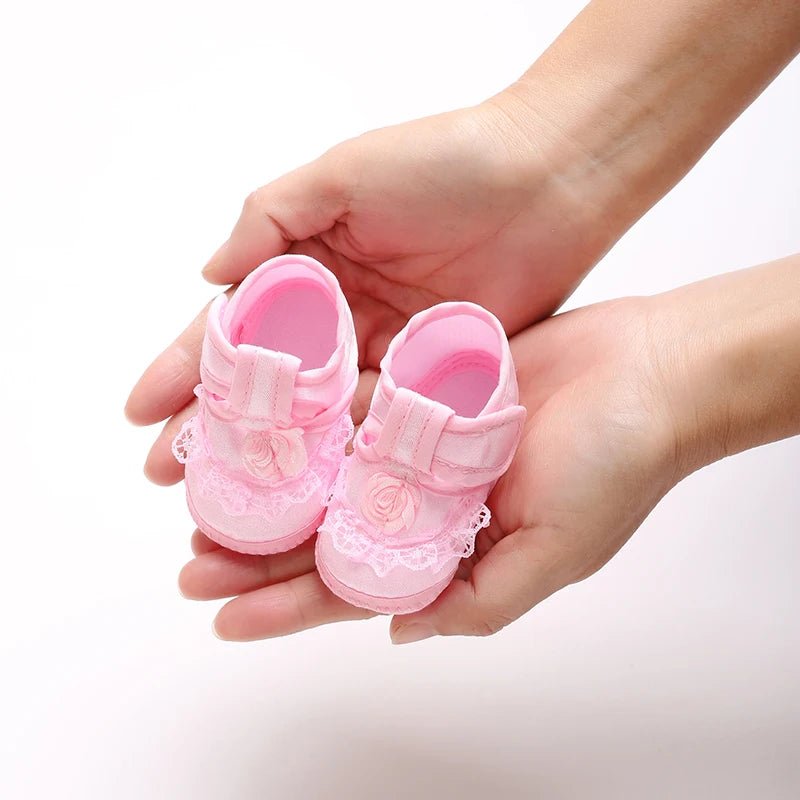 Newborn Baby's First Baptist Shoe: Newborn Boys and Girls' White Baptist Shoes Soft Sole Walking Shoes Multiple Styles-9CM/10CM by Creative Vault Marketplace