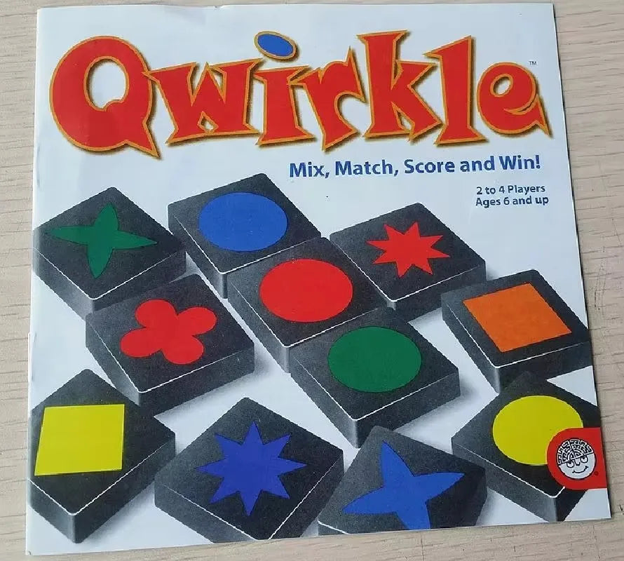 2024 New Children's Educational Toys Qwirkle Wooden Chess Parent Child Interactive Games Children's Adult Toys Christmas Gifts by Creative Vault Marketplace