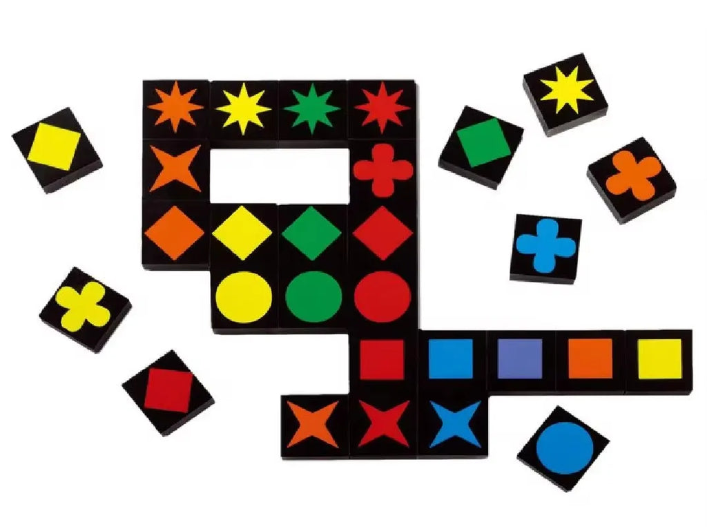 2024 New Children's Educational Toys Qwirkle Wooden Chess Parent Child Interactive Games Children's Adult Toys Christmas Gifts by Creative Vault Marketplace