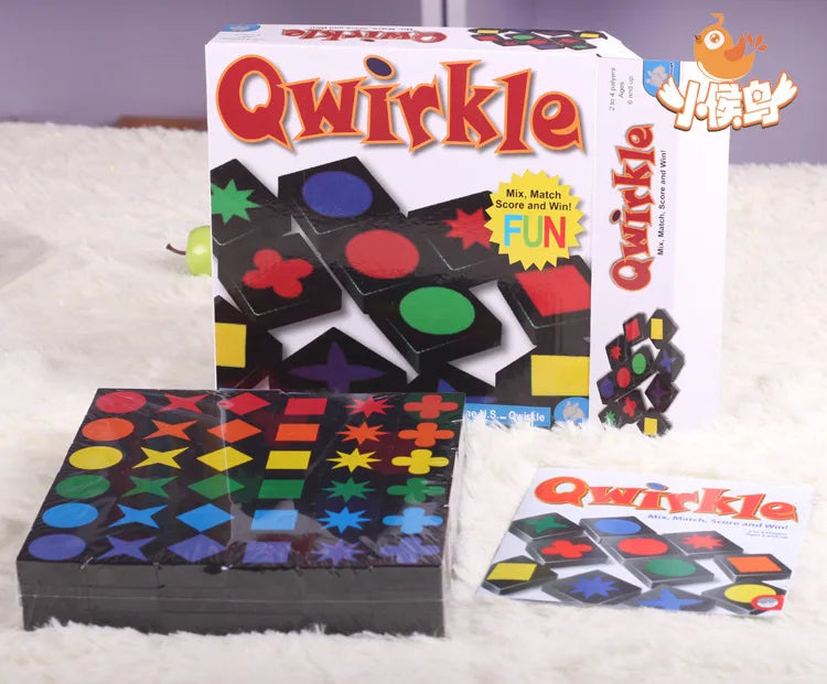 2024 New Children's Educational Toys Qwirkle Wooden Chess Parent Child Interactive Games Children's Adult Toys Christmas Gifts by Creative Vault Marketplace
