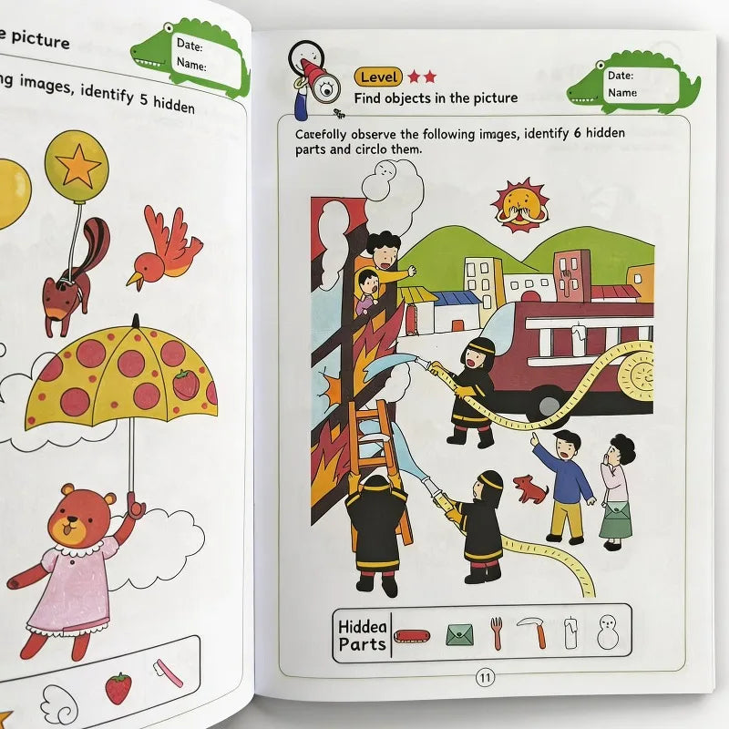 Children's Fun Find A Game Book, Find The Same Item Game, Find Hidden Items, Interactive Activity Book by Creative Vault Marketplace