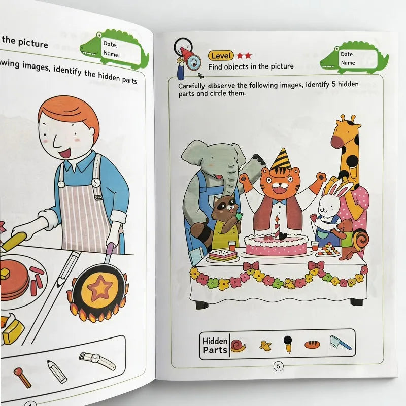 Children's Fun Find A Game Book, Find The Same Item Game, Find Hidden Items, Interactive Activity Book by Creative Vault Marketplace