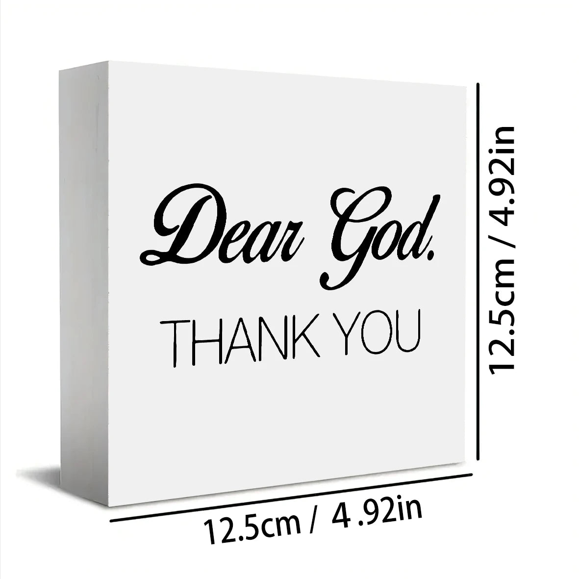 Simple Faith Wooden And wood Sign, "I Have Always Been Grateful To God For Giving You" Sacred Scripture Wall Decoration by Creative Vault Marketplace