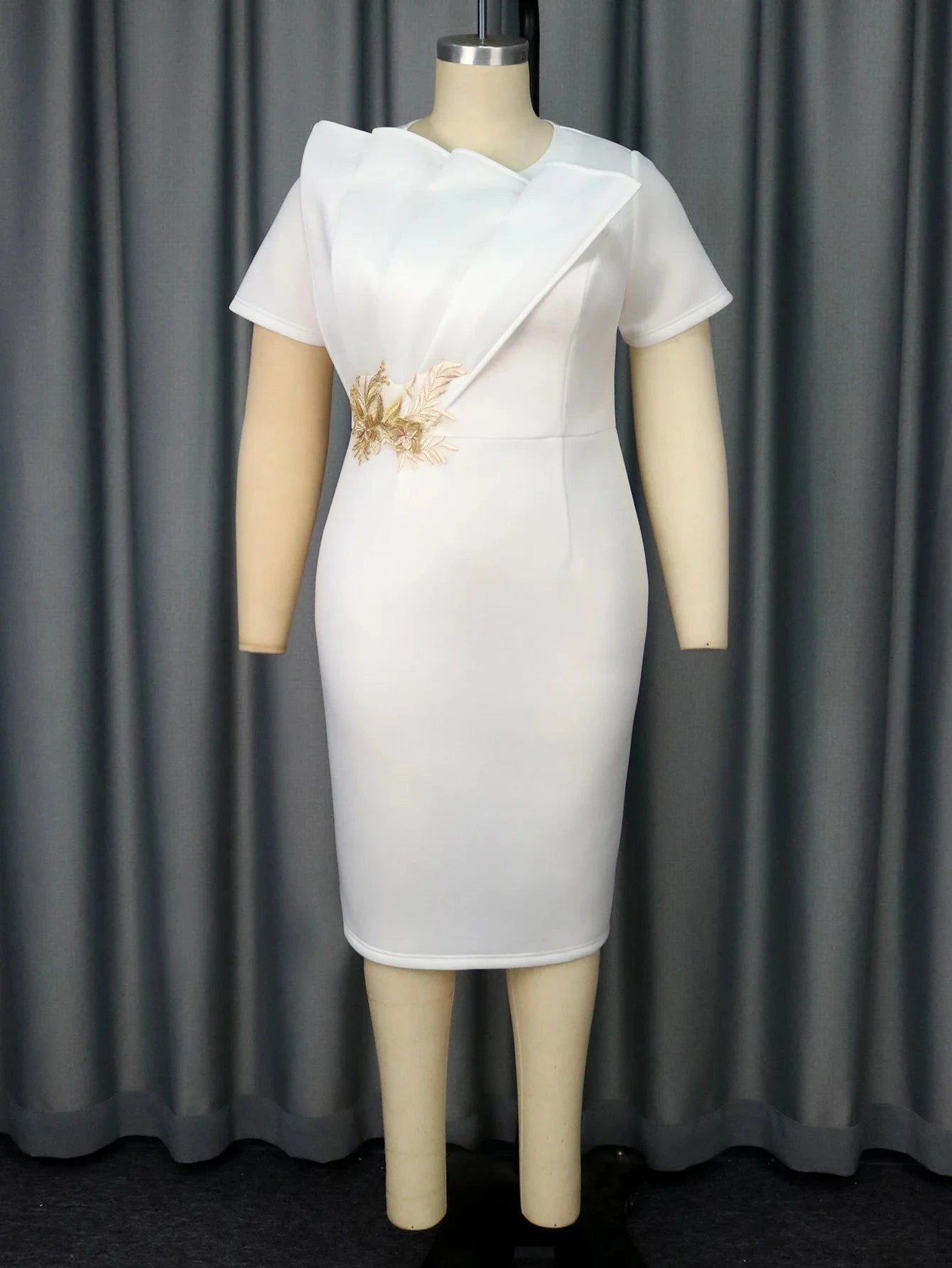 Elegant African Church Dresses for Women - Classy Bodycon Style Perfect for Special Occasions by Creative Vault Marketplace
