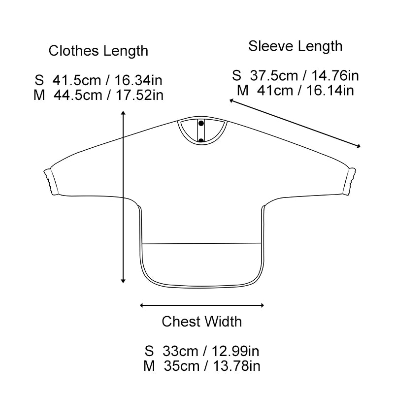 Waterproof Newborn Baby Bibs Children's Painting Smock Bib with Long Sleeves for Boys Girls Easy Clean Feeding Apron Baby Stuff by Creative Vault Marketplace