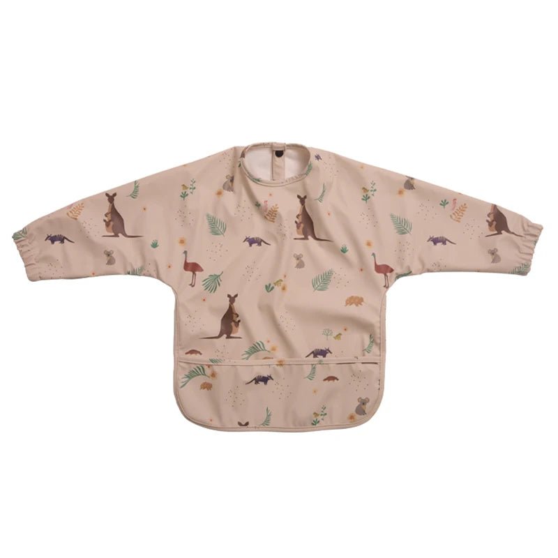 Waterproof Newborn Baby Bibs Children's Painting Smock Bib with Long Sleeves for Boys Girls Easy Clean Feeding Apron Baby Stuff by Creative Vault Marketplace