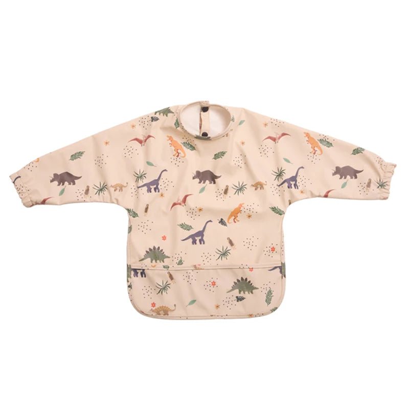 Waterproof Newborn Baby Bibs Children's Painting Smock Bib with Long Sleeves for Boys Girls Easy Clean Feeding Apron Baby Stuff by Creative Vault Marketplace