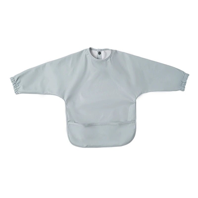 Waterproof Newborn Baby Bibs Children's Painting Smock Bib with Long Sleeves for Boys Girls Easy Clean Feeding Apron Baby Stuff by Creative Vault Marketplace