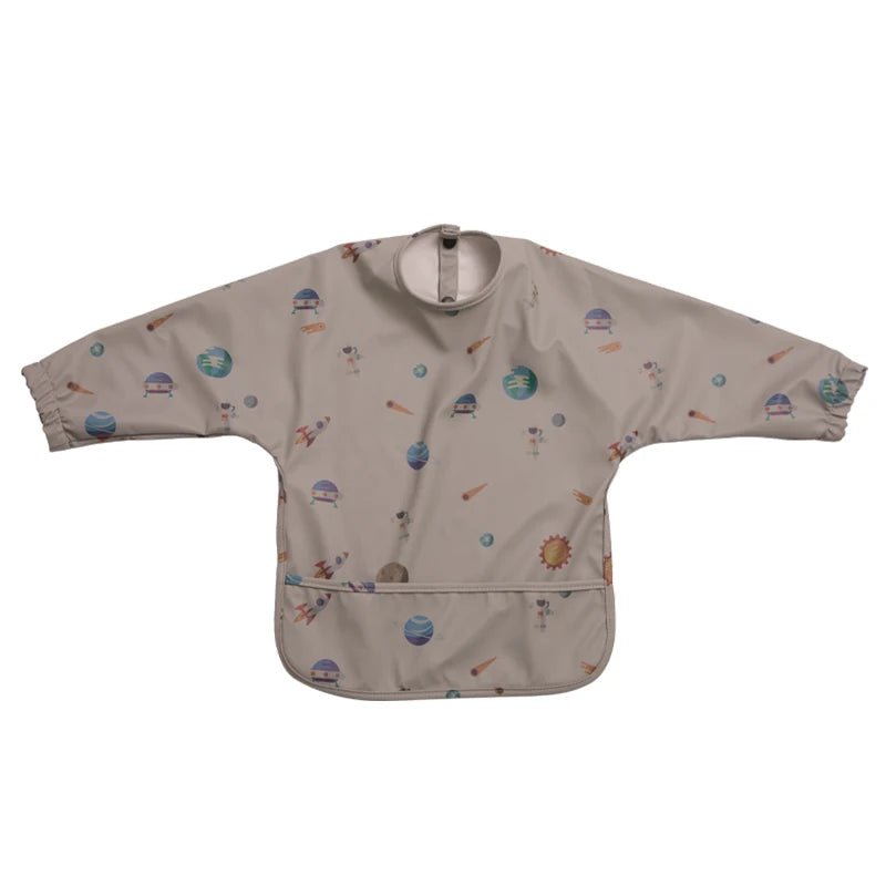 Waterproof Newborn Baby Bibs Children's Painting Smock Bib with Long Sleeves for Boys Girls Easy Clean Feeding Apron Baby Stuff by Creative Vault Marketplace