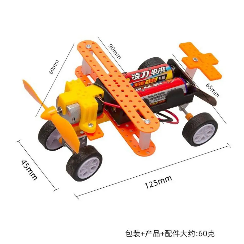 Toys for children robot science Creative Inventions Motor Ability Of Children Active Thinking DIY Electronic Kit Technology Toys by Creative Vault Marketplace