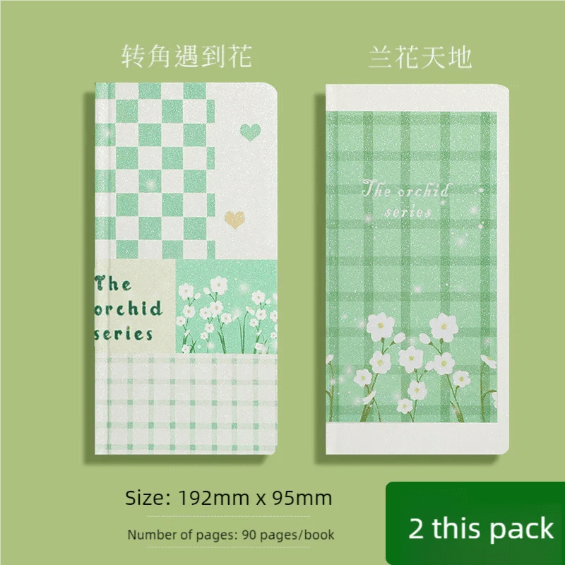 Weekly Planner Journal Notebook ‌Stylish Minimalist Cute Planning Diary Creative Portable Small Grid Notebooks Diary Stationery by Creative Vault Marketplace