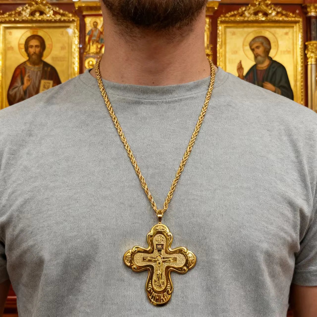 New Fashion Religion Christian Jesus Cross Necklace for women Elegant Banquet Party Jewelry Religious Faith Accessories Gifts by Creative Vault Marketplace