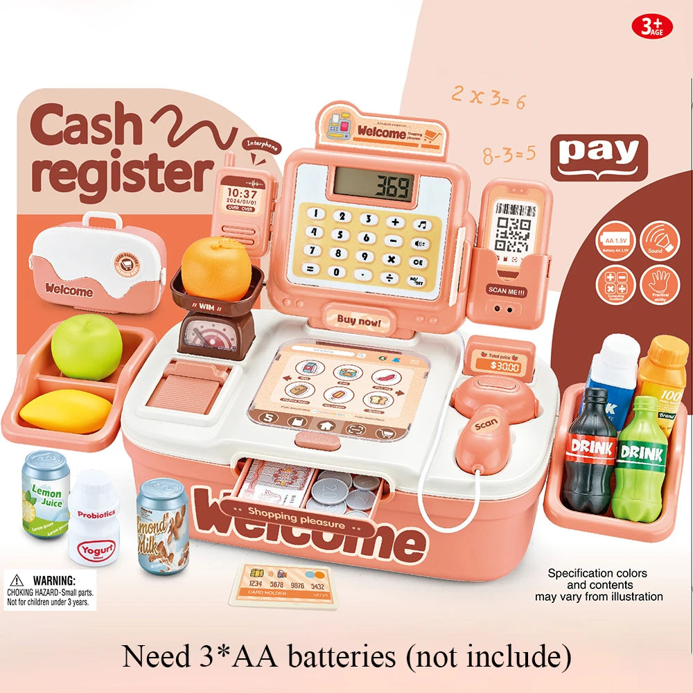Children Educational Toys Imitation Convenience Store Cashier Toys Development Intelligence Play House Unisex Toys For Gifts by Creative Vault Marketplace