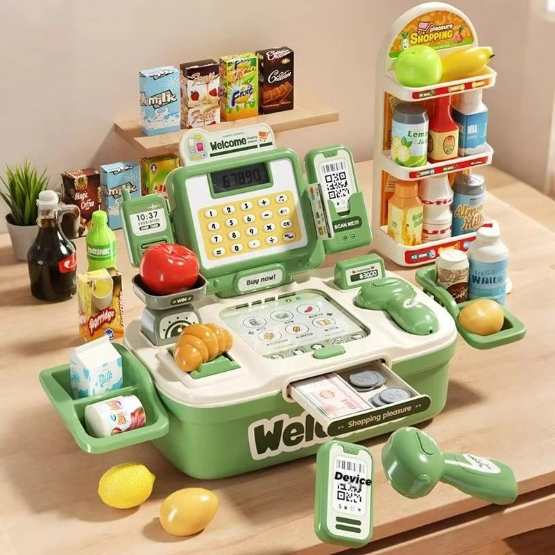 Children Educational Toys Imitation Convenience Store Cashier Toys Development Intelligence Play House Unisex Toys For Gifts by Creative Vault Marketplace