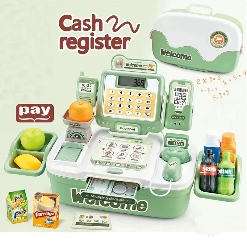 Children Educational Toys Imitation Convenience Store Cashier Toys Development Intelligence Play House Unisex Toys For Gifts by Creative Vault Marketplace