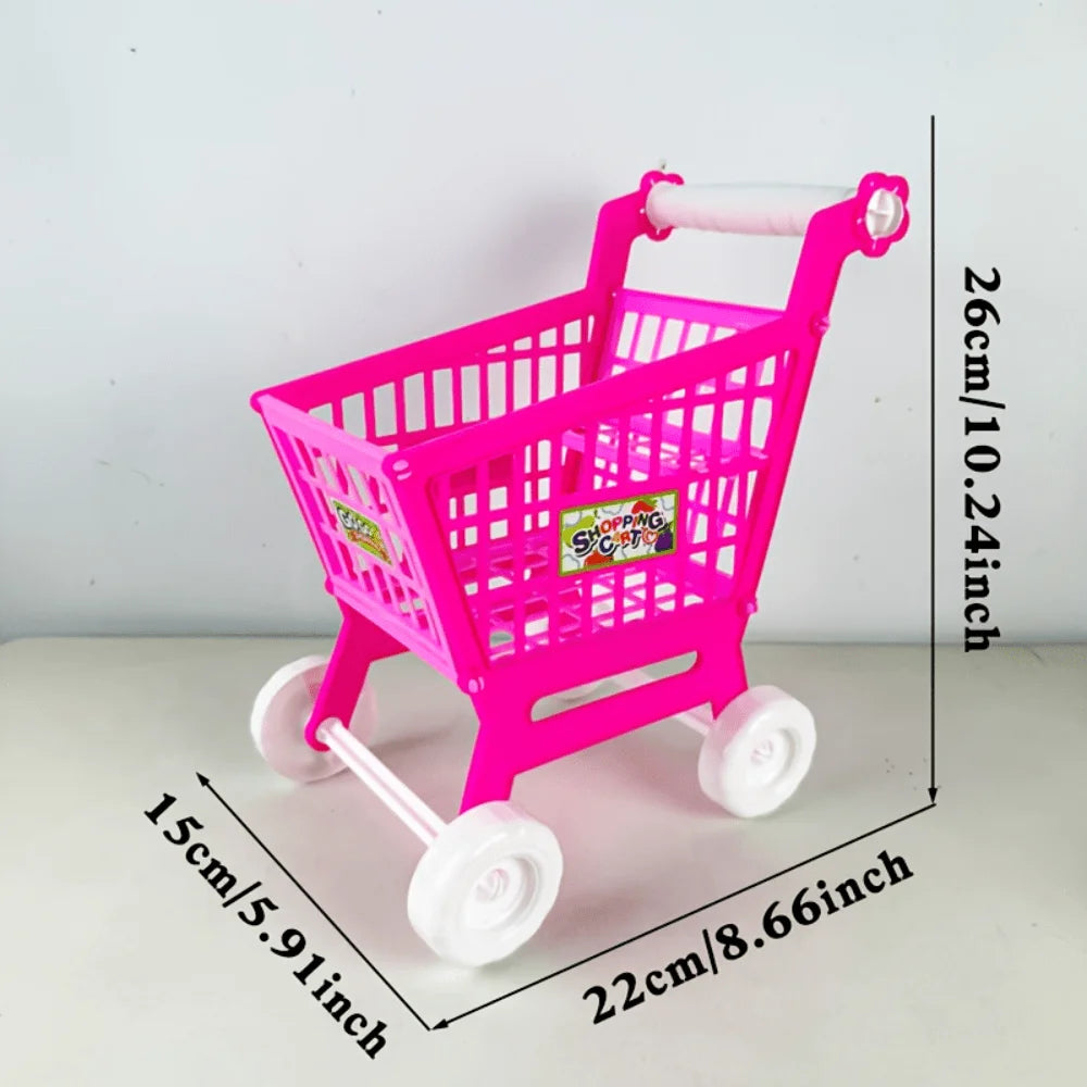 Children's Simulated Shopping Cart Toys, Simulated Supermarket Hand Carts, Role-playing Interactive Toys, Boys and Girls Toys by Creative Vault Marketplace