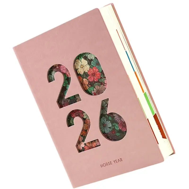 Y1UB 2026 Academic Planner Daily Journal with 400 Pages Softcover Leather Day Planner by Creative Vault Marketplace