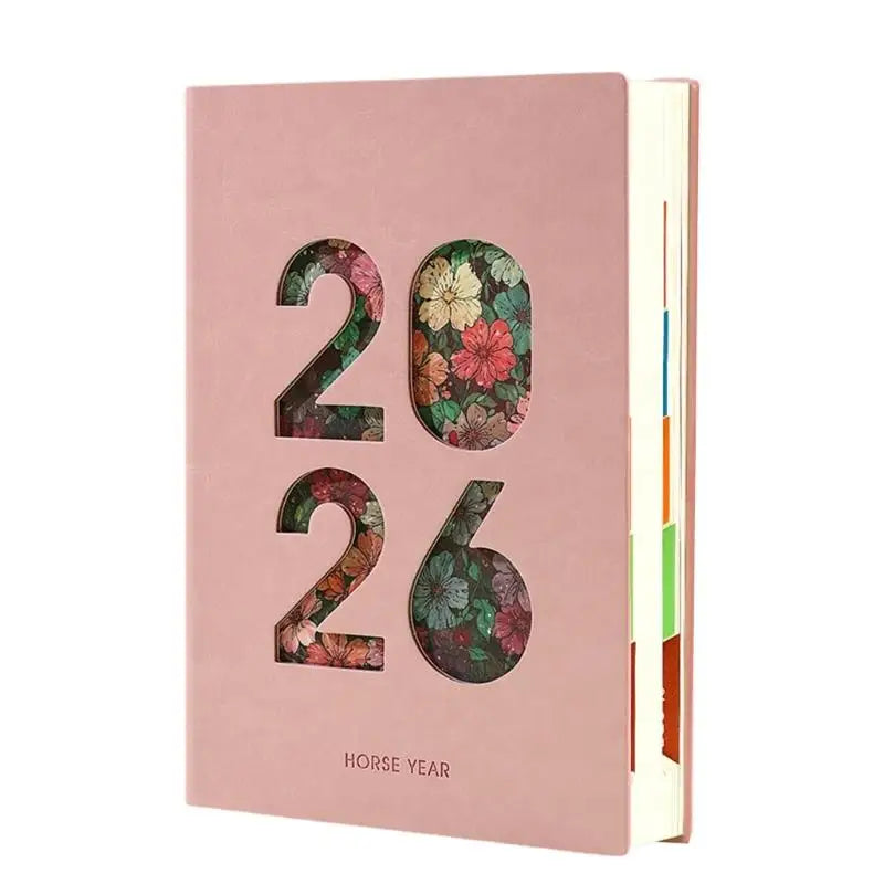 Y1UB 2026 Academic Planner Daily Journal with 400 Pages Softcover Leather Day Planner by Creative Vault Marketplace