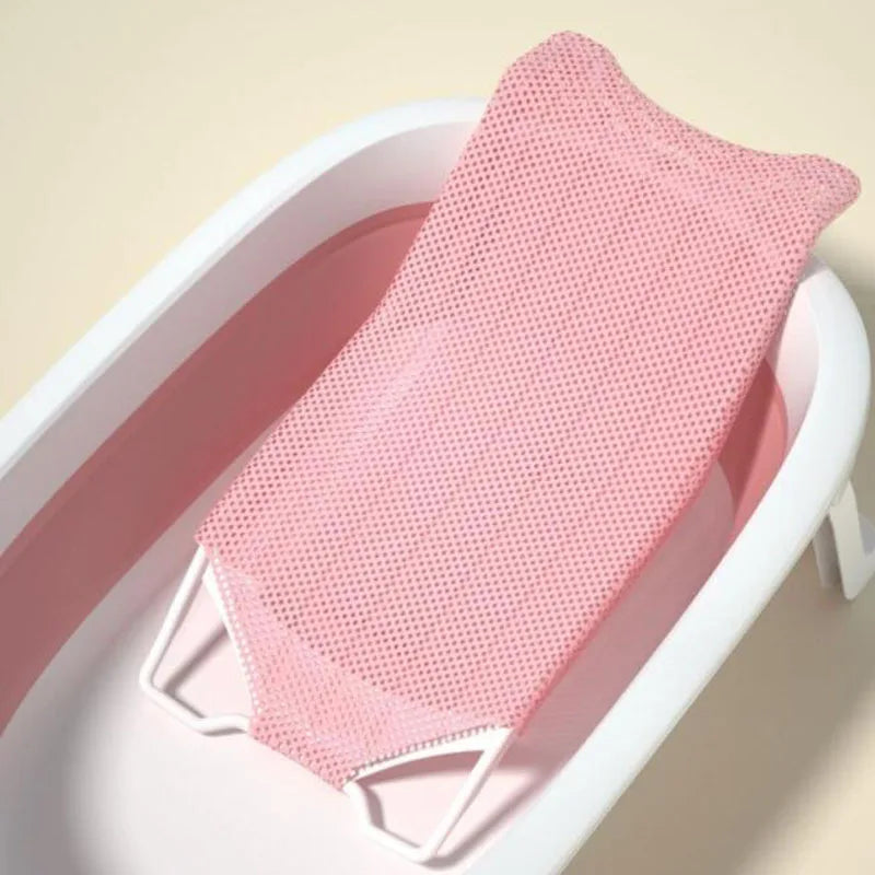 New Newborn Baby Bathing Supporting Net Sitting Bath Tool by Creative Vault Marketplace