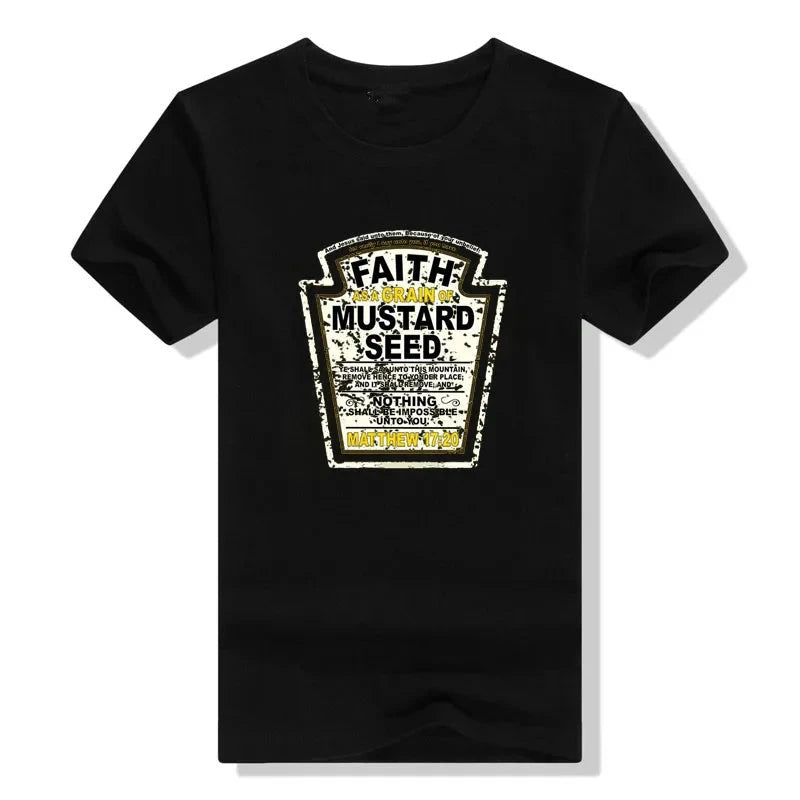 Embrace Your Faith with Our Christian Mustard Seed T-Shirt by Creative Vault Marketplace