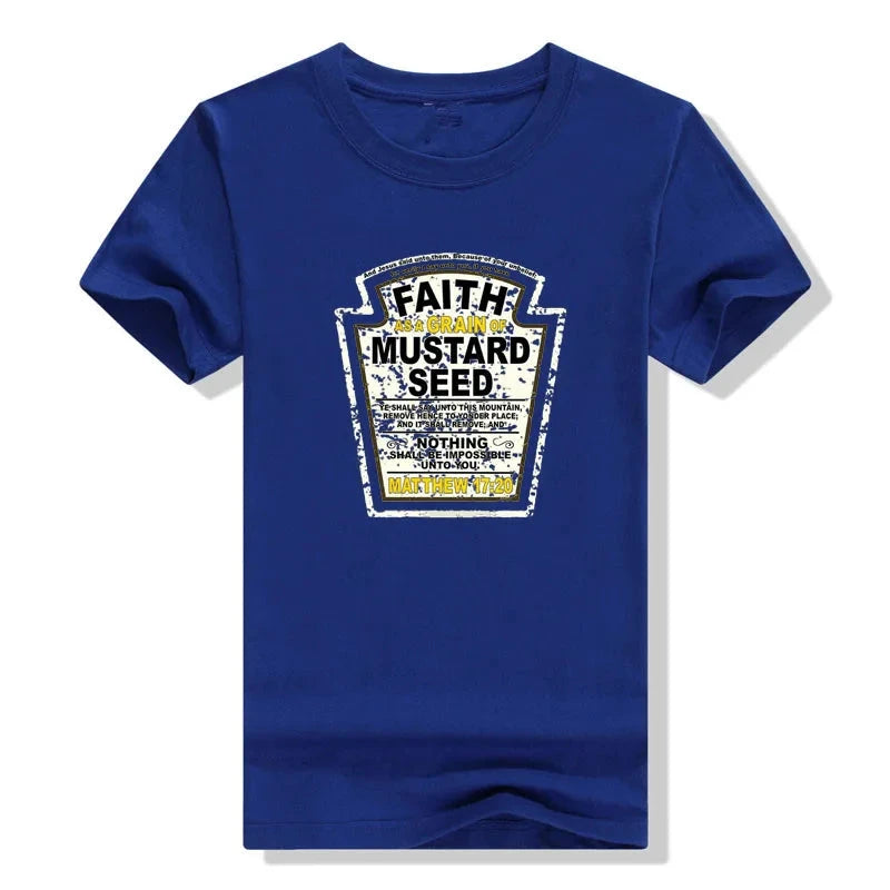 Embrace Your Faith with Our Christian Mustard Seed T-Shirt by Creative Vault Marketplace