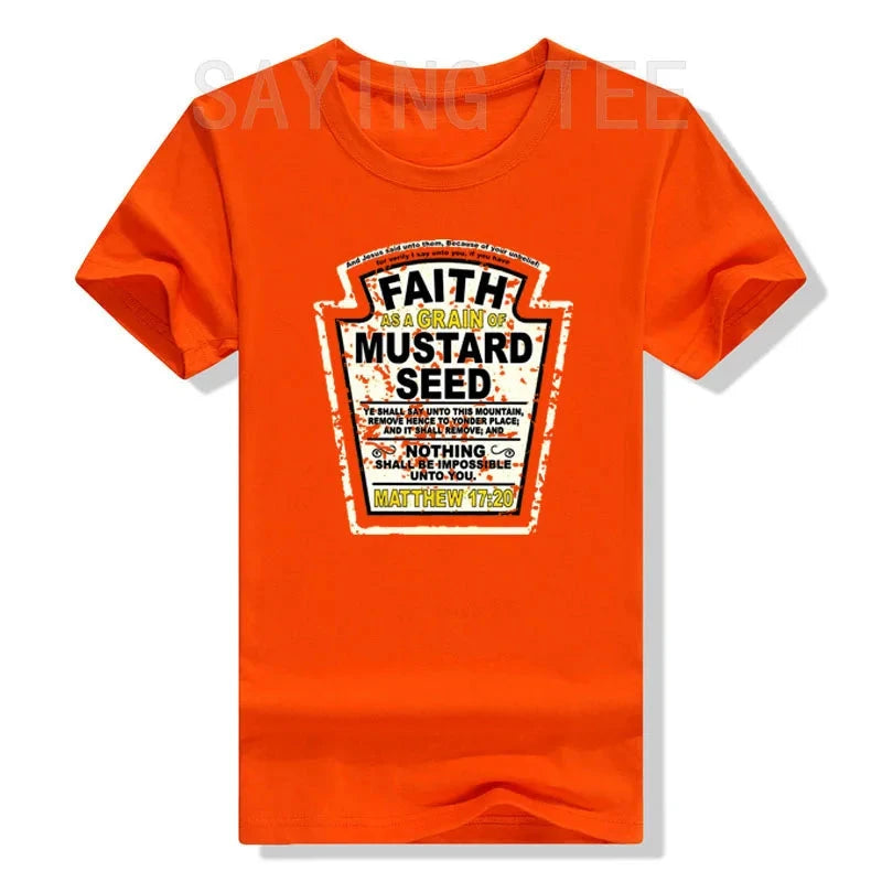 Embrace Your Faith with Our Christian Mustard Seed T-Shirt by Creative Vault Marketplace
