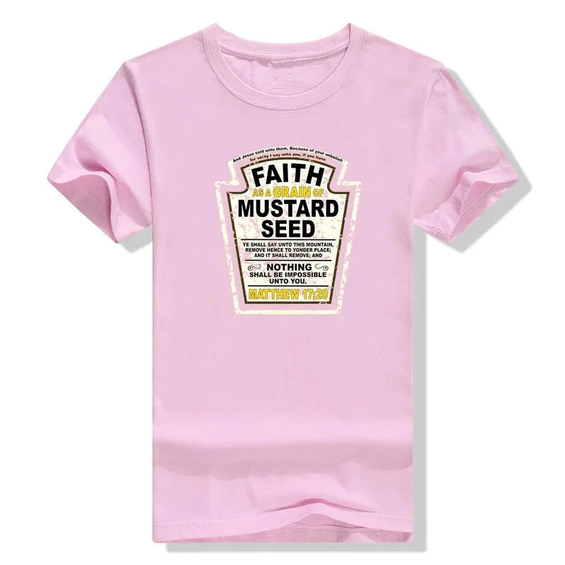 Embrace Your Faith with Our Christian Mustard Seed T-Shirt by Creative Vault Marketplace