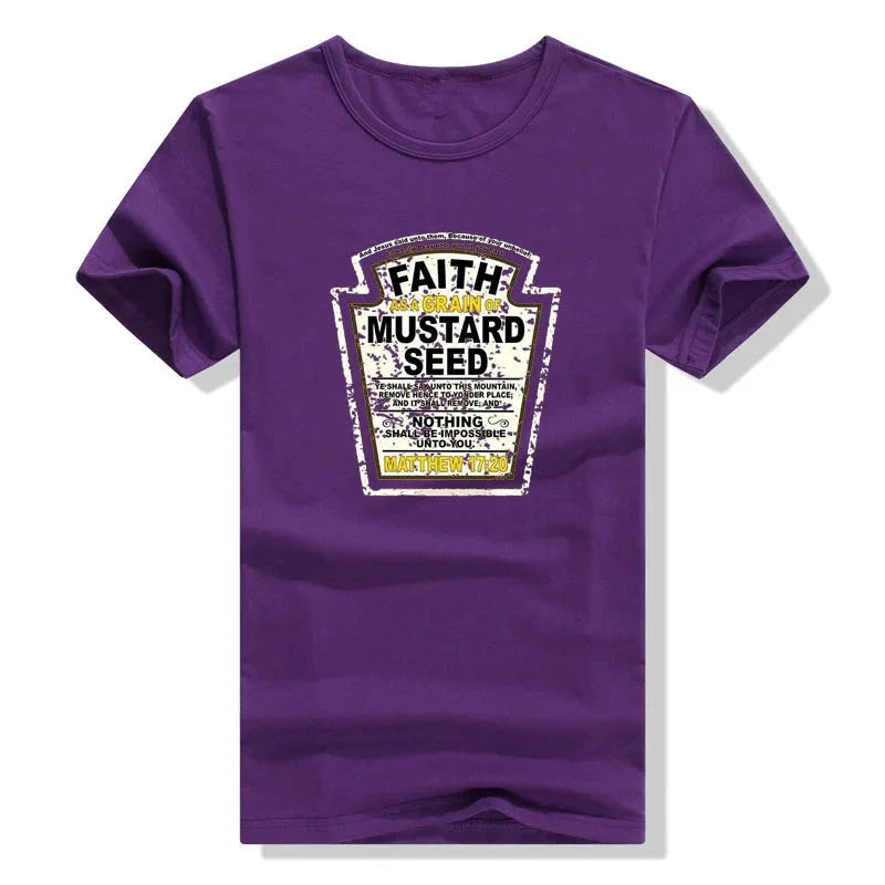 Embrace Your Faith with Our Christian Mustard Seed T-Shirt by Creative Vault Marketplace