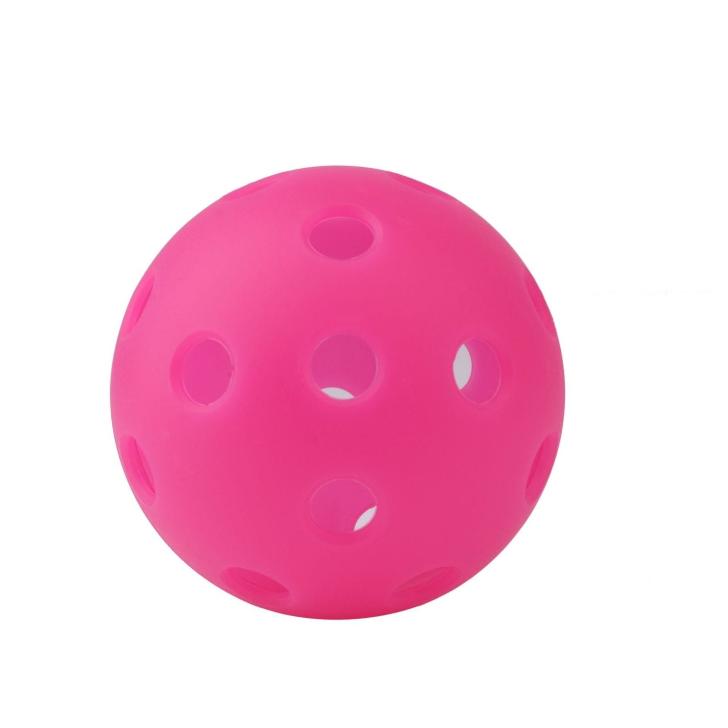 Creative Vault Marketplace rose red pickleball with 40-hole injection molded design for indoor and outdoor play