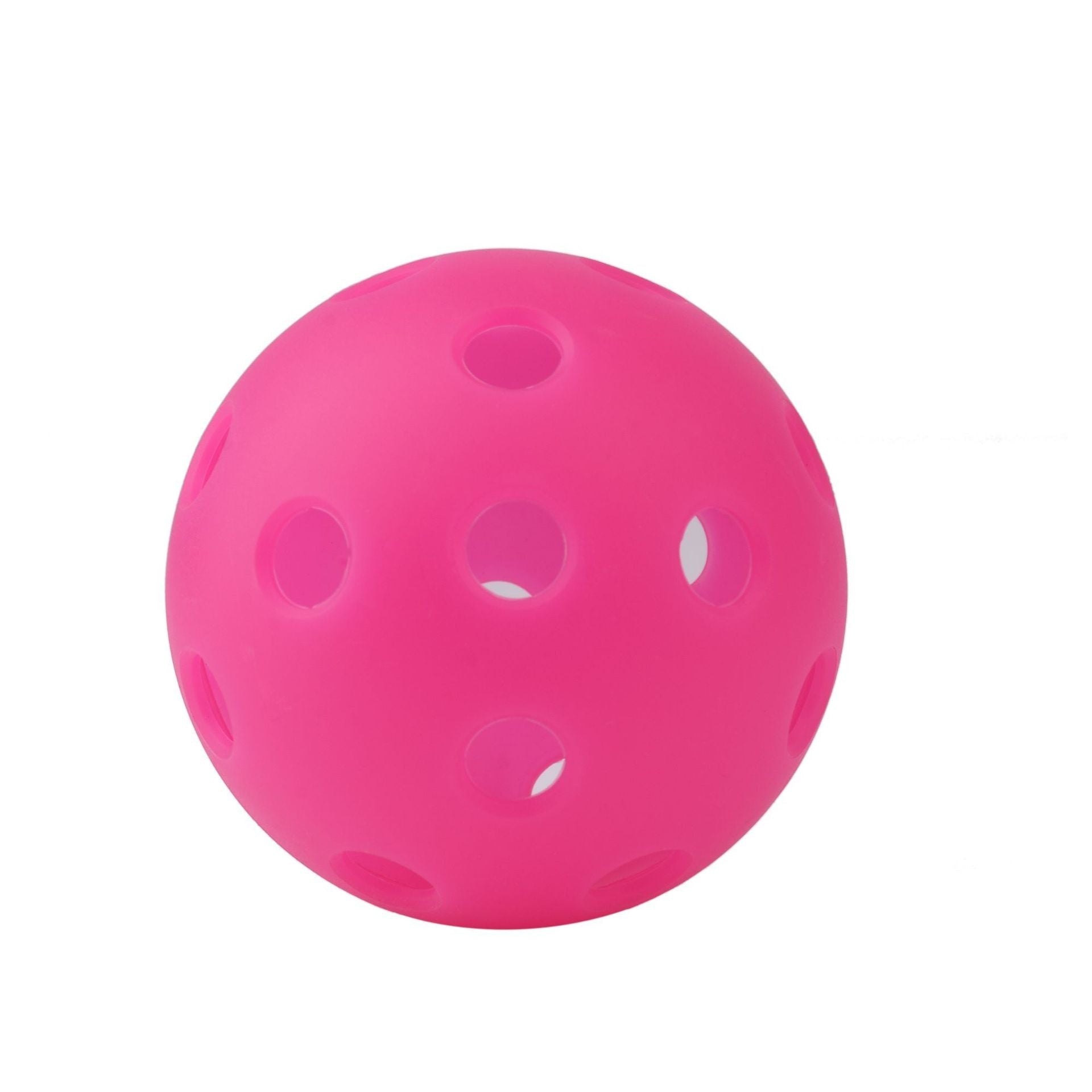 Creative Vault Marketplace rose red pickleball with 40 holes for indoor and outdoor play