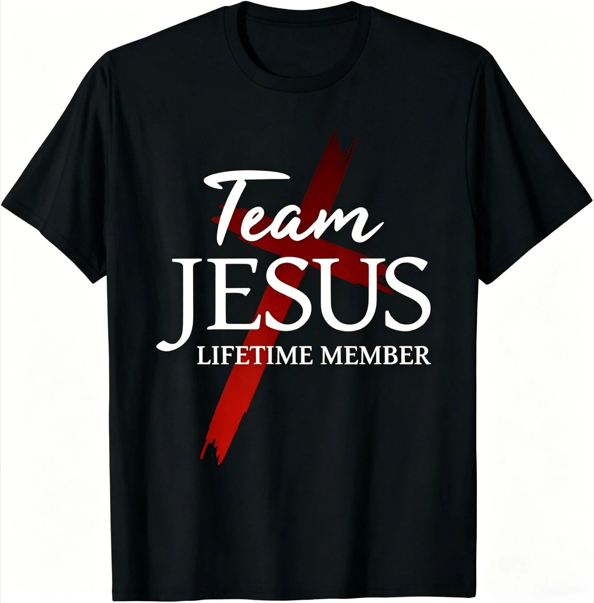 Funny Team Jesus T-Shirt: Share Your Faith with a Smile by Creative Vault Marketplace