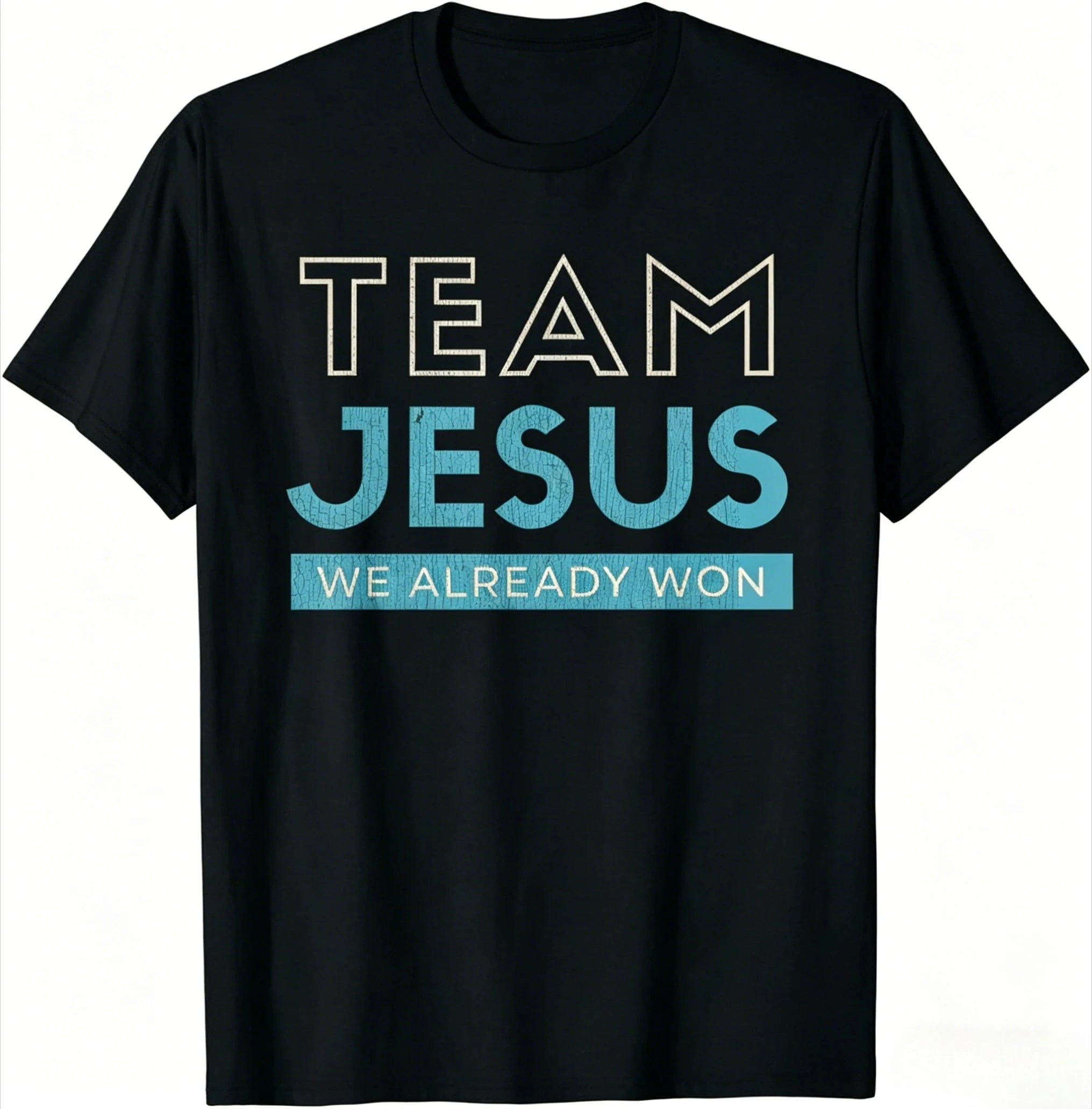 Funny Team Jesus T-Shirt: Share Your Faith with a Smile by Creative Vault Marketplace